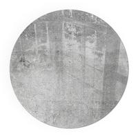 GLASPLATTE für Kamin Ø 80 cm - Grau, Glas (80/80/0.4cm) - TULUP