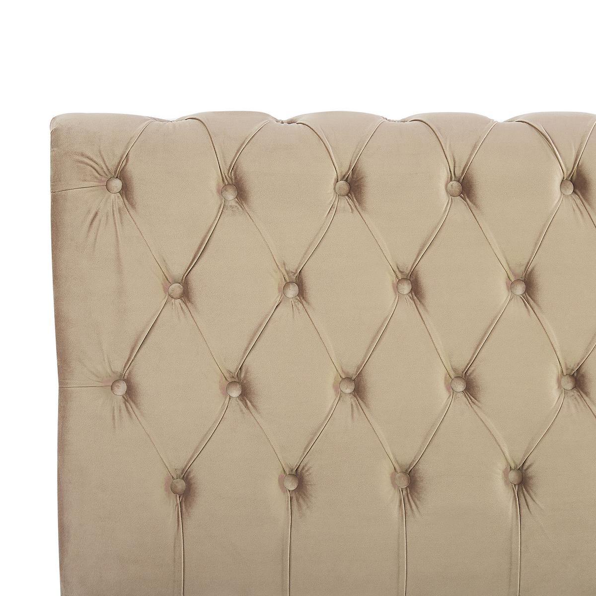 WASSERBETT 180/200cm Beige Avallon - Beige, Textil (180/200cm) - Beliani