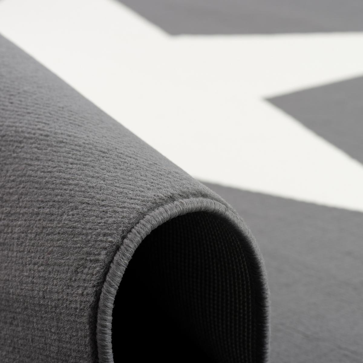 KINDER UND JUGEND TEPPICH TRENDLINE STERN - Anthrazit, Textil (120/170cm) - Pergamon