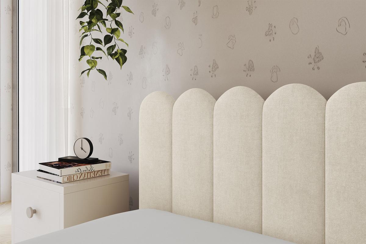 EINZELLBETT Jugendbett mit Bettkasten, Rechts - ARTY 80x200 Beige - Naturfarben, Holzwerkstoff/Textil (80/200cm) - ALTDECOR