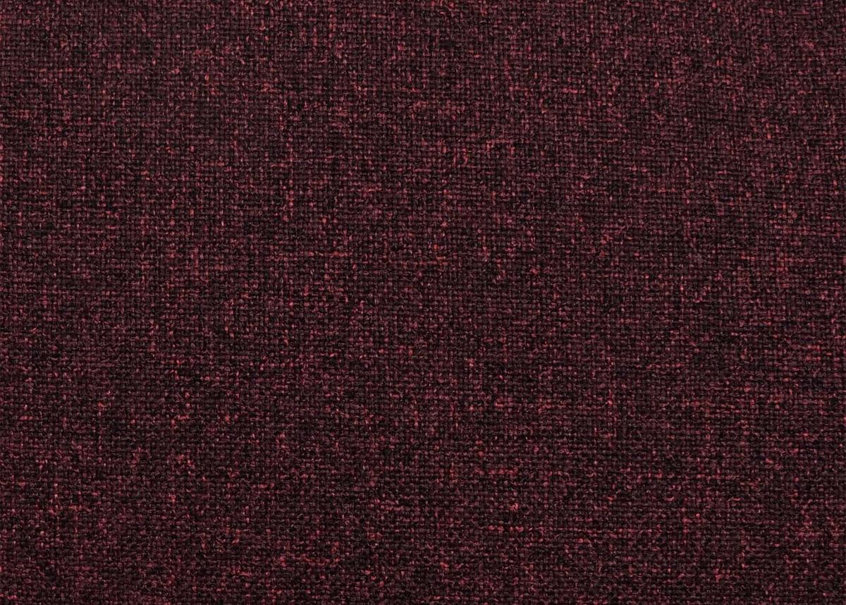RELAXSESSEL + HOCKER Bordeaux - Bordeaux, Textil (72/101/73cm) - MCW