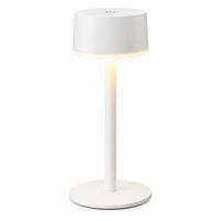 LED TISCHLAMPE Throvix 7.5/7.5/19.4 CM - Weiß, Kunststoff/Metall (7.5/7.5/19.4cm) - ZMH