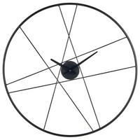 WANDUHR Metall Schwarz Tuitan - Schwarz, Metall (60/60/4cm) - Beliani