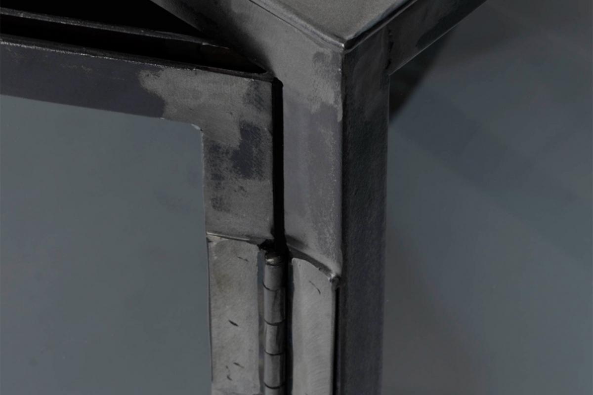 SIDEBOARD BREST Schwarz Metall - Schwarz, Metall (180/92/40cm) - KAWOLA