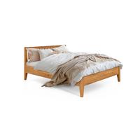 MASSIVHOLZBETT ELIAS 1 80x200 Wildeiche - Alteiche, Holz (80/200cm) - byoak