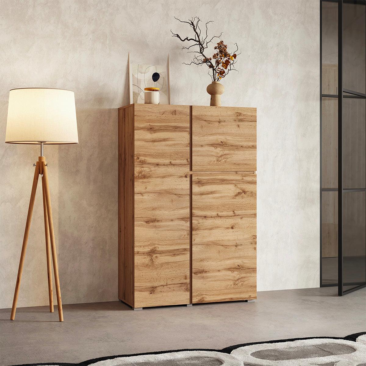 SIDEBOARD Maxis Holz - Braun, Holzwerkstoff (92/139/40cm) - Petits-meubles