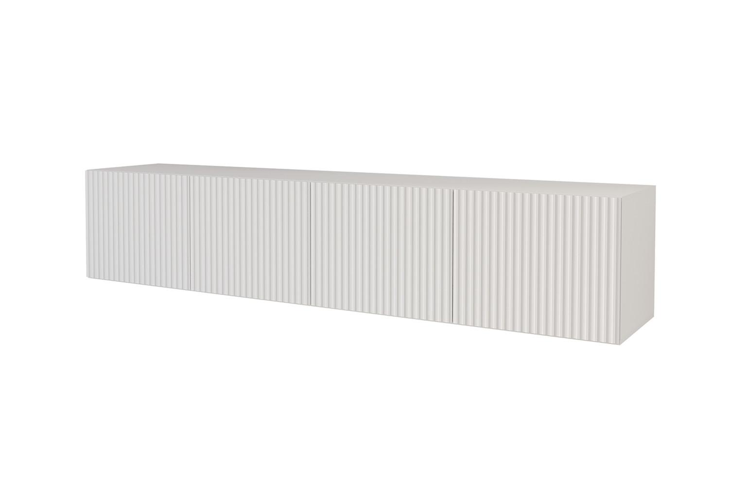LOWBOARD NOA-2-W 2x100x40x40 cm - Weiß - Weiß, Holzwerkstoff (200/40/40cm) - ALTDECOR