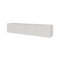 LOWBOARD NOA-2-W 2x100x40x40 cm - Weiß - Weiß, Holzwerkstoff (200/40/40cm) - ALTDECOR