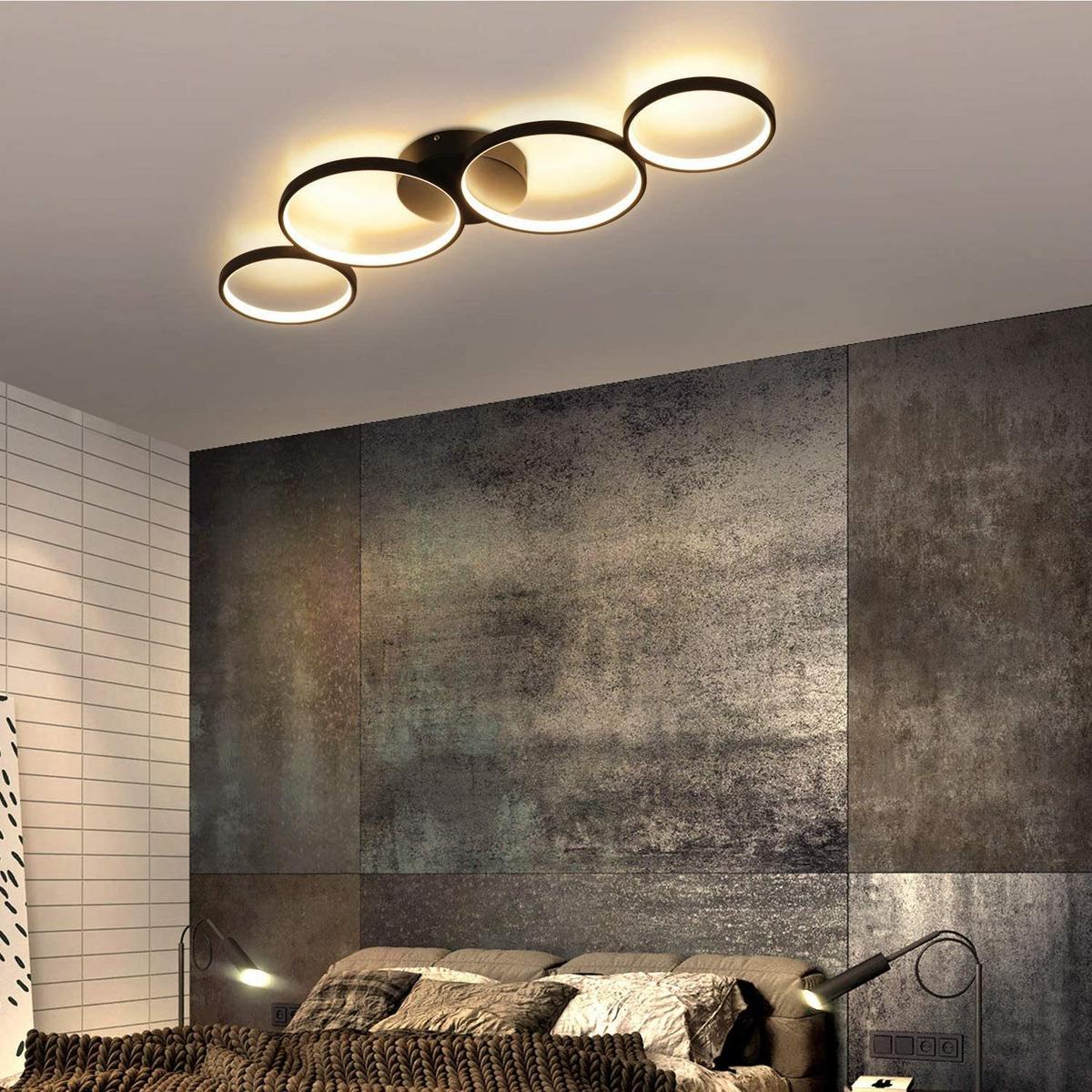 LED-DECKENLEUCHTE Hades 69/28/7cm - Weiß, Metall (69/28/7cm) - ZMH