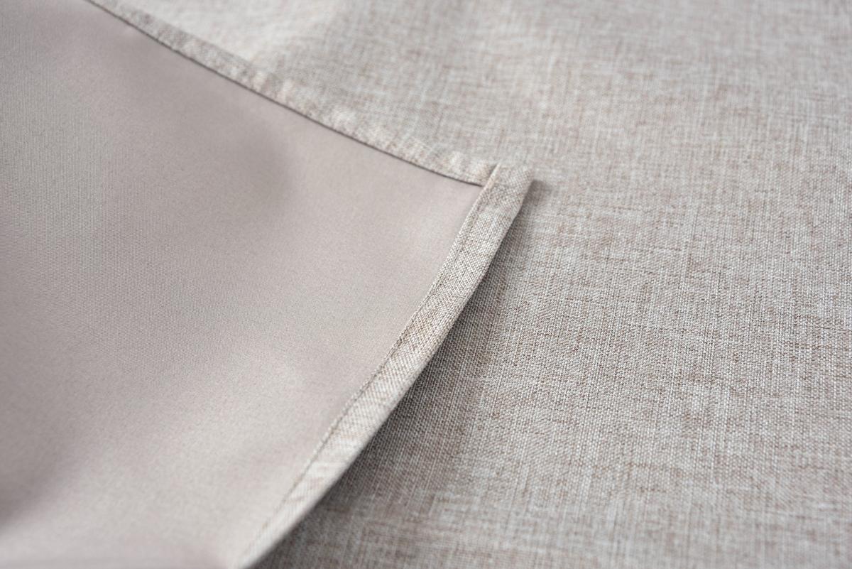 VORHANG BOSTON DARK HxB 245x140 cm Taupe - Taupe, Textil (140/245cm) - Gardinenbox