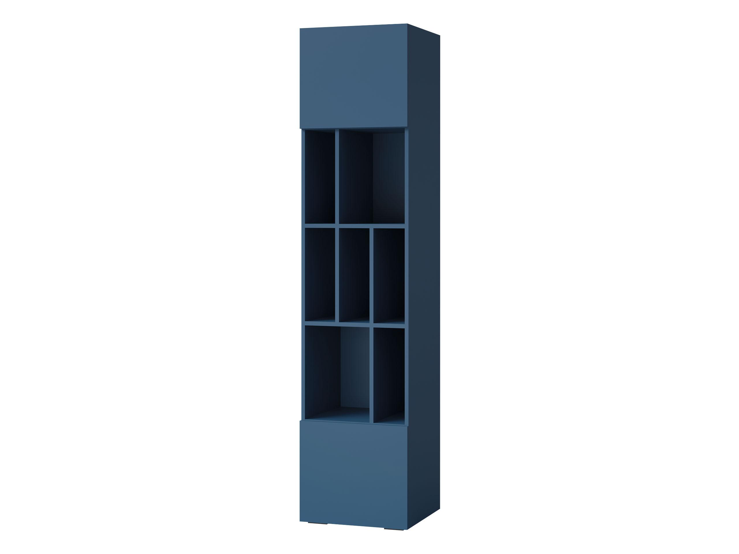 REGAL Lorin 2D LO04 - Blau, Holzwerkstoff (45/195/40cm) - MIRJAN24