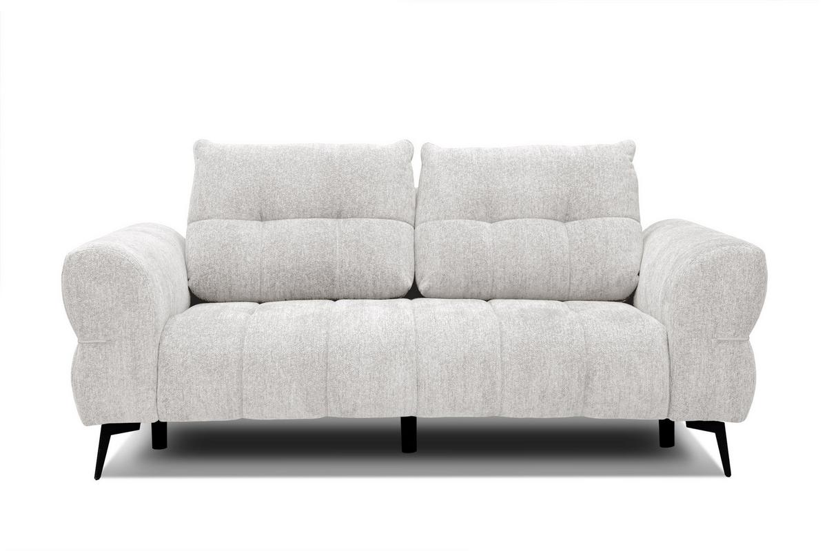 SOFA SALVINI 2,5-Sitzer, ecru - Ecru, Holz/Textil (206/88/99cm) - Wozimo