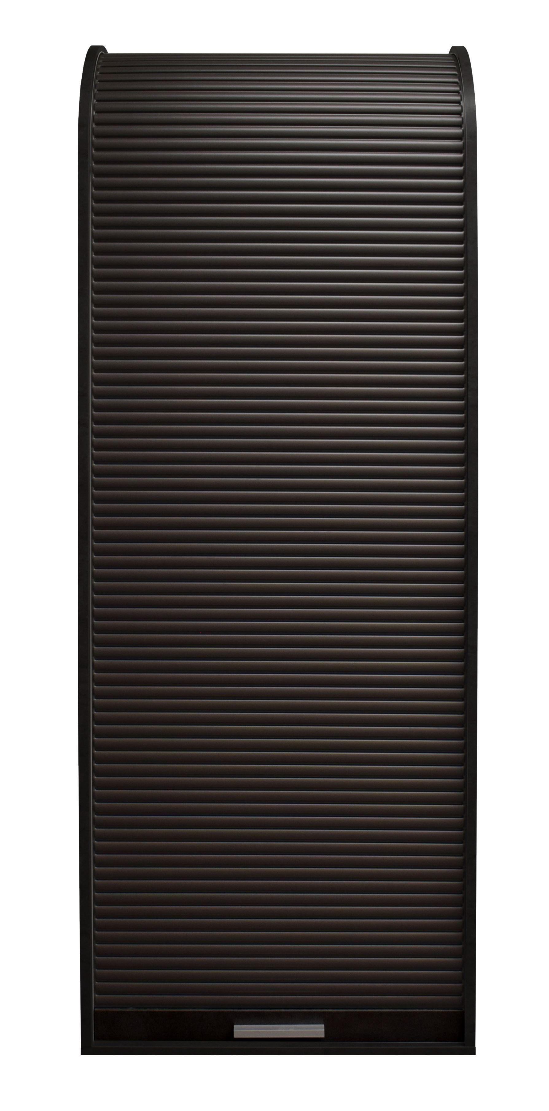 JALOUSIESCHRANK Eadith 69 x 44 x 192 Rollladenschrank Schwarzstahl/Graphit - Schwarz/Graphitfarben, Holz (69/192/44cm) - 58aufmkessel