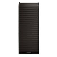 JALOUSIESCHRANK Eadith 69 x 44 x 192 Rollladenschrank Schwarzstahl/Graphit - Schwarz/Graphitfarben, Holz (69/192/44cm) - 58aufmkessel