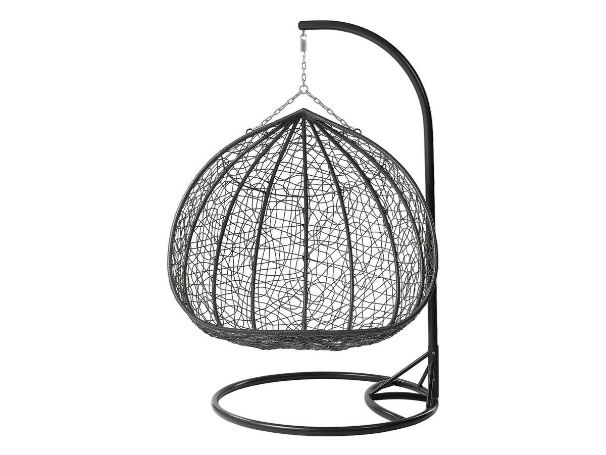 HÄNGESESSEL Olivia - Grau, Metall (132/200/120cm) - MIRJAN24