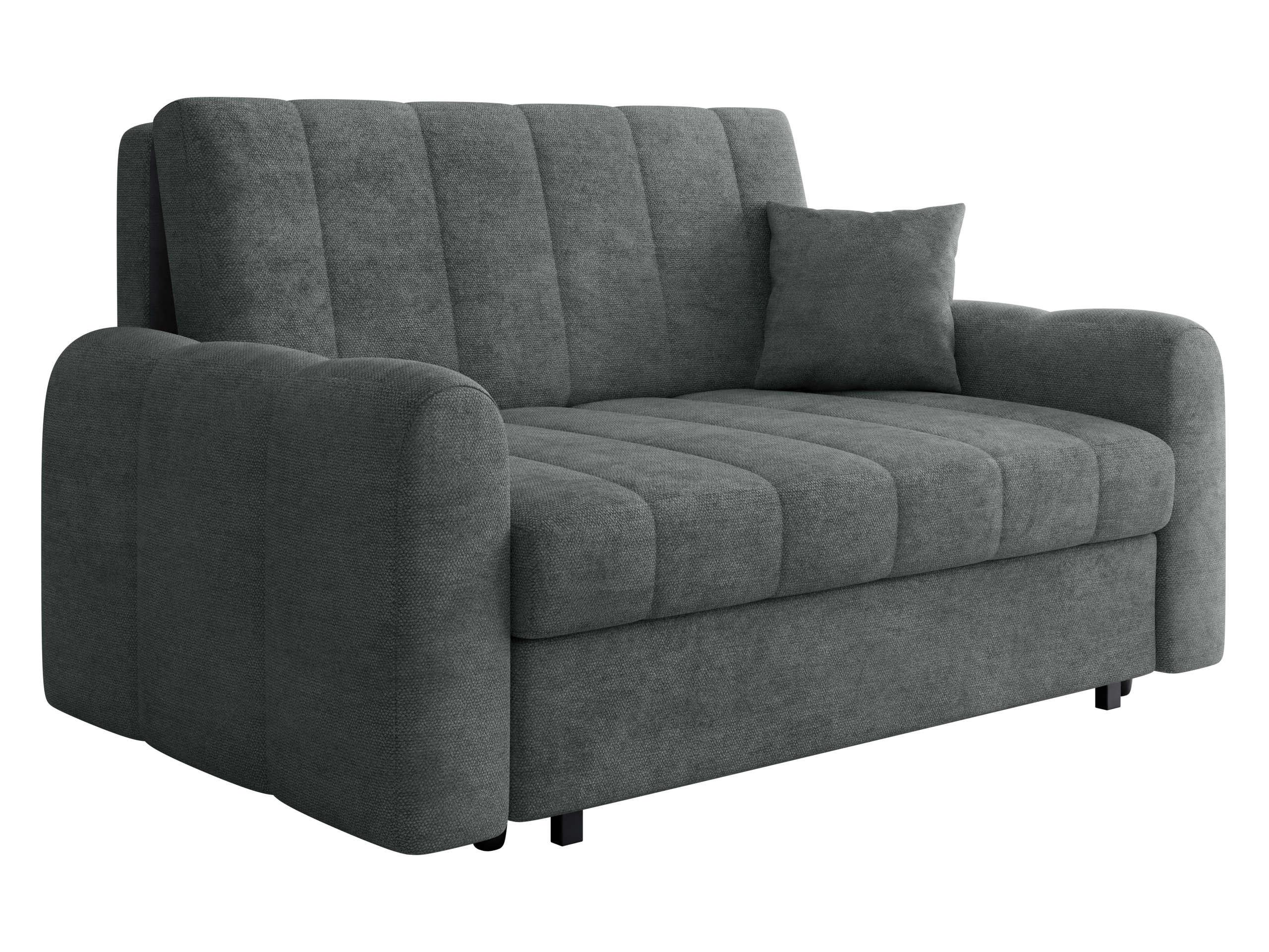 SCHLAFSOFA Viva Moon III - Schwarz/Grau, Holz/Metall (168/85/98cm) - MIRJAN24