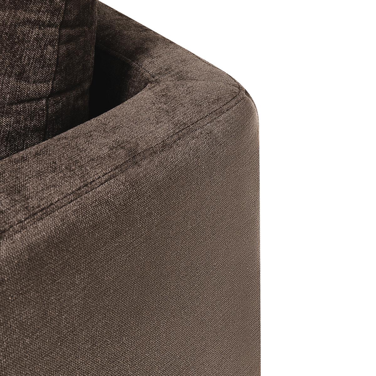 2-SITZER-SOFA Chenillegewebe Dunkelbraun Gimo - Dunkelbraun, Textil (149/83/80cm) - Beliani