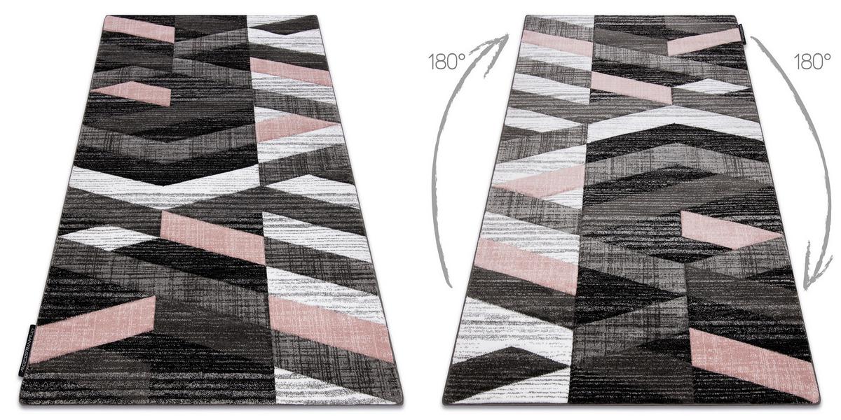TEPPICH Alter 140/190 cm - Pink, Textil (140/190cm) - rugsX