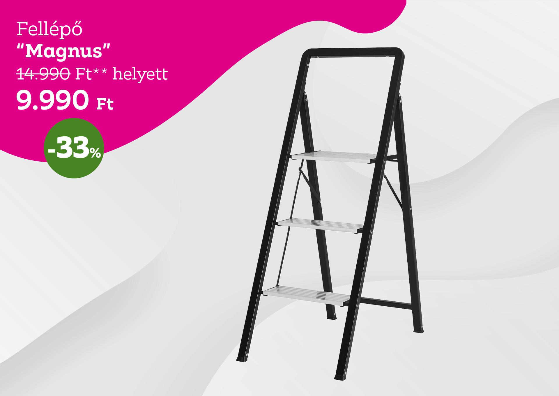 Fellépő MAGNUS 14990 Forint helyett 9990 Forint, kedvezmény mértéke 33%