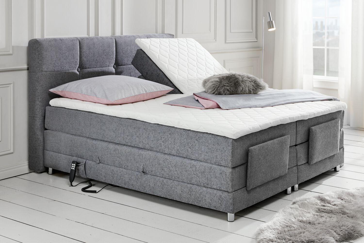 Moderne Betten mit Springbox oder Bettrahmen | Halbhohe Betten mömax