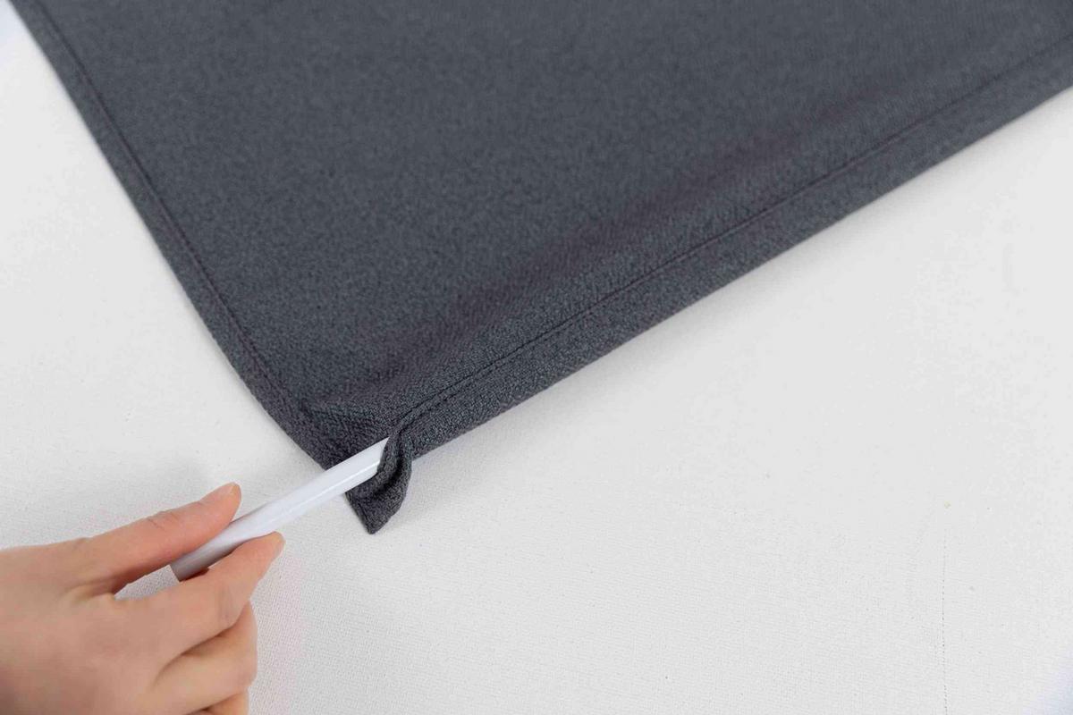 SCHIEBEVORHANG 2ER SET »München Dark« HxB 245x60 cm Dunkelgrau - Dunkelgrau, Textil (60/245cm) - Gardinenbox