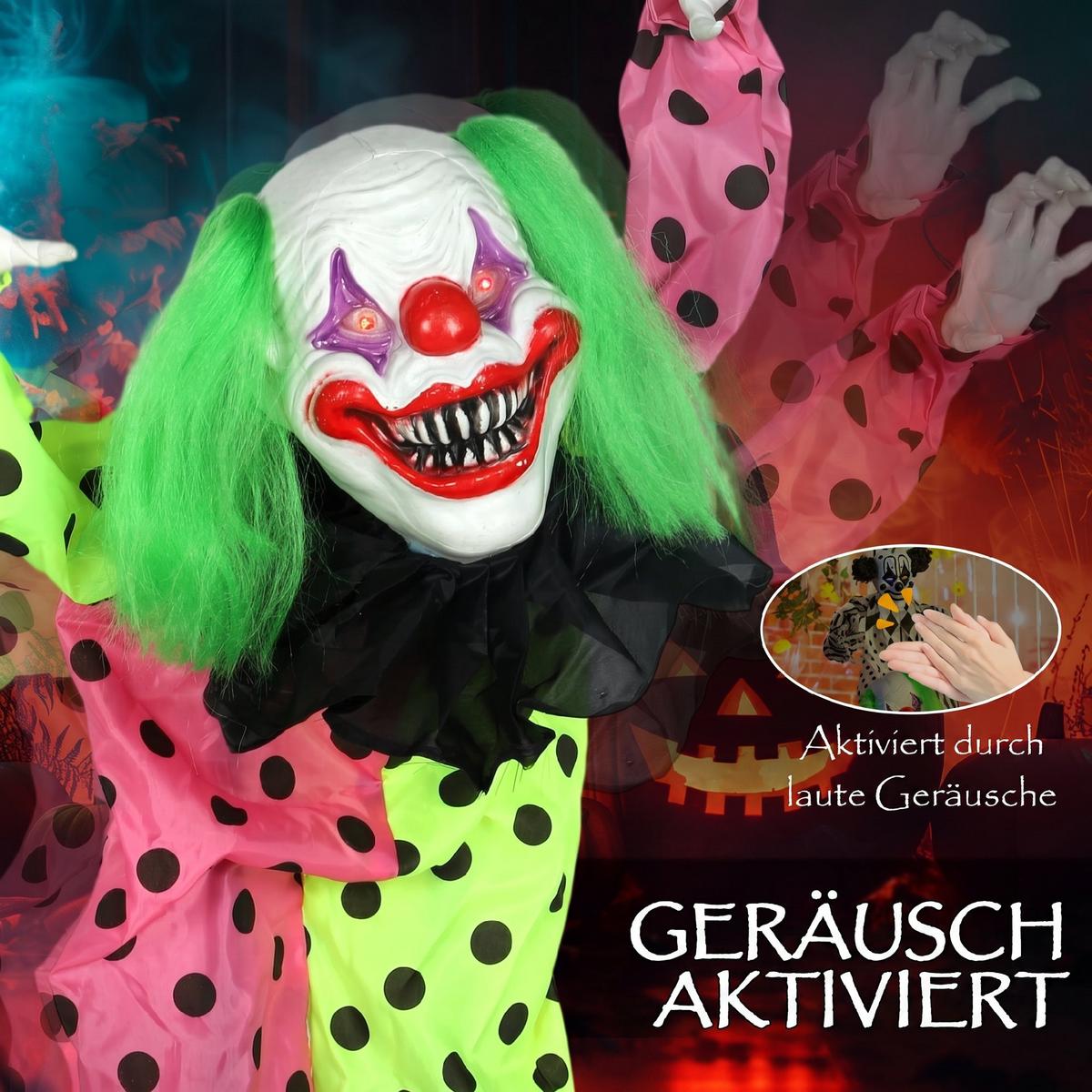 HALLOWEEN-DEKORATION Polyetser Mehrfarbig - Multicolor, Textil (33/180/40cm) - Outsunny