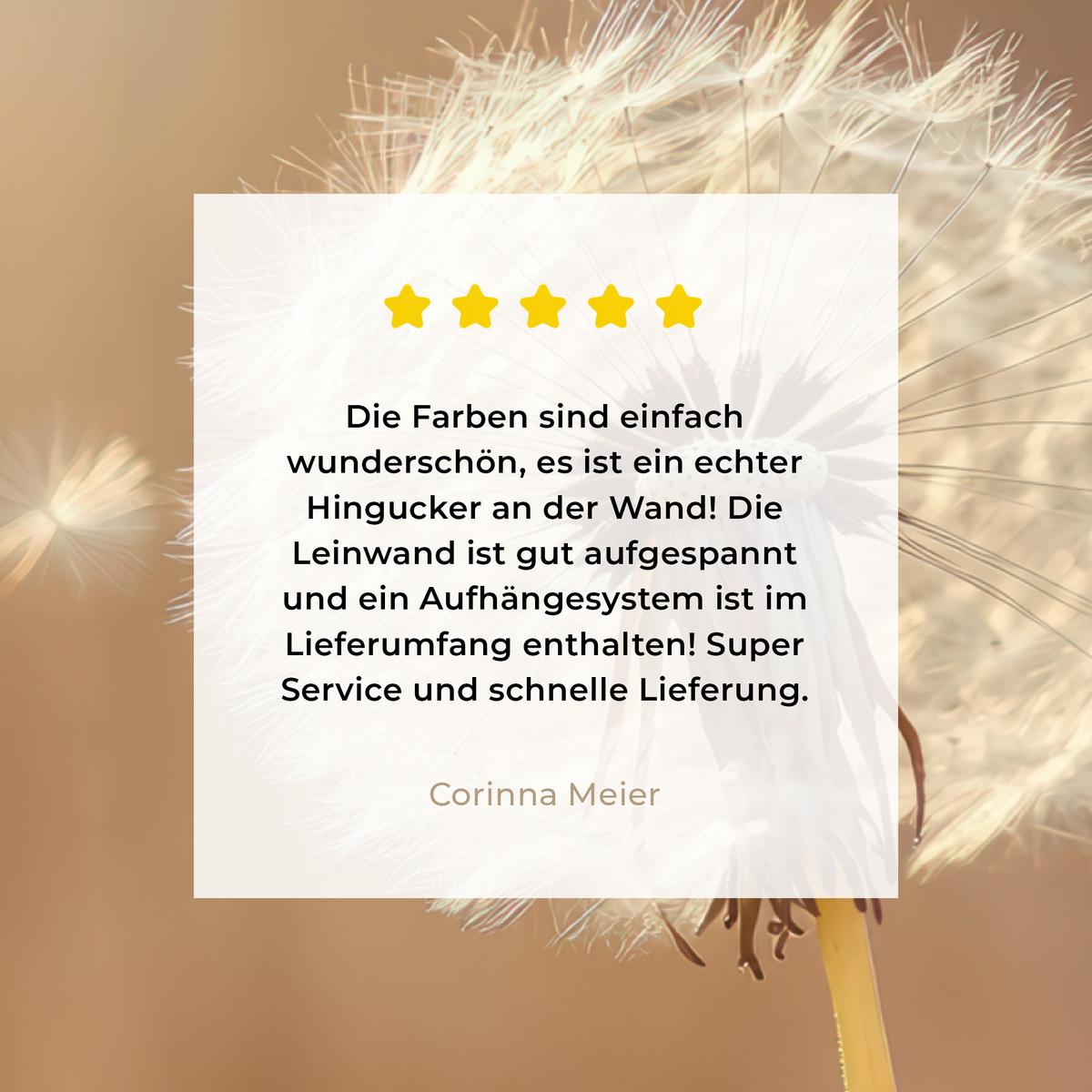LEINWANDBILD Löwenzahn - Beige - Natur - Blume Deko Groß 90x90 cm - Hellbraun, Textil (90/90cm) - MuchoWow
