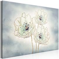 KUNSTDRUCK Grau 90/60 cm - Braun/Grau, Textil (90/60cm) - KUNSTLOFT