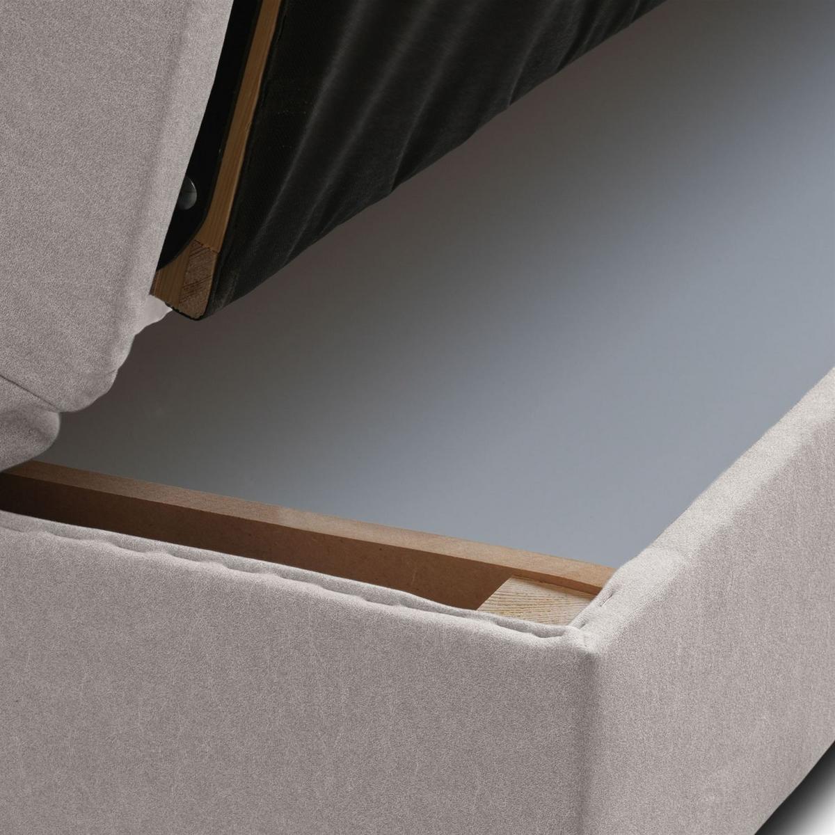 SCHLAFSOFA VERO mit Schlaffunktion Castel 04 - Beige, Textil (191/88/90cm) - Lookway