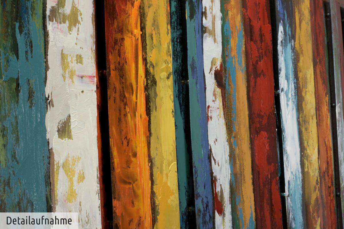 METALLBILD Bunt 120/60 cm - Multicolor, Metall (6/60cm) - KUNSTLOFT