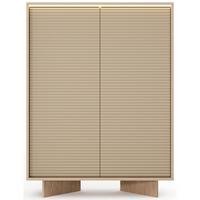HIGHBOARD Semi 103 cm - Beige/Cappuccino, Holzwerkstoff (103.9/138.4/40cm) - Selsey