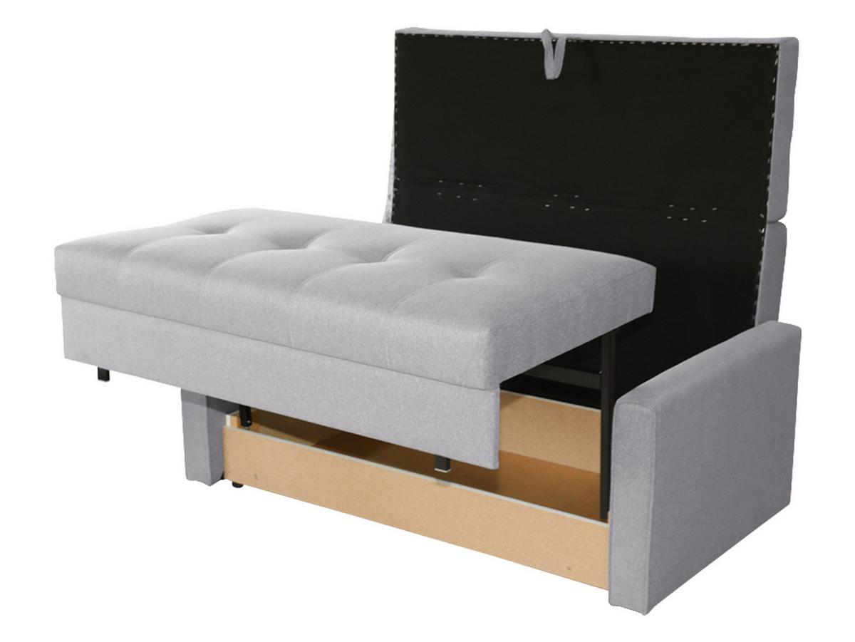 SCHLAFSOFA Viva Lux III - Blau, Holz/Textil (153/85/98cm) - MIRJAN24