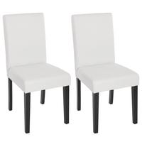 ESSZIMMERSTUHL Weiß 2er-Set - Weiß, Textil (43/90/56cm) - MCW