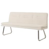 SITZBANK Cremeweiß - Creme/Weiß, Textil (180/93/58cm) - MCW