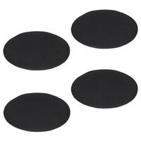 SITZKISSEN JONITA 4er-Set schwarz - Schwarz, Textil (35/35/2cm) - IDIMEX