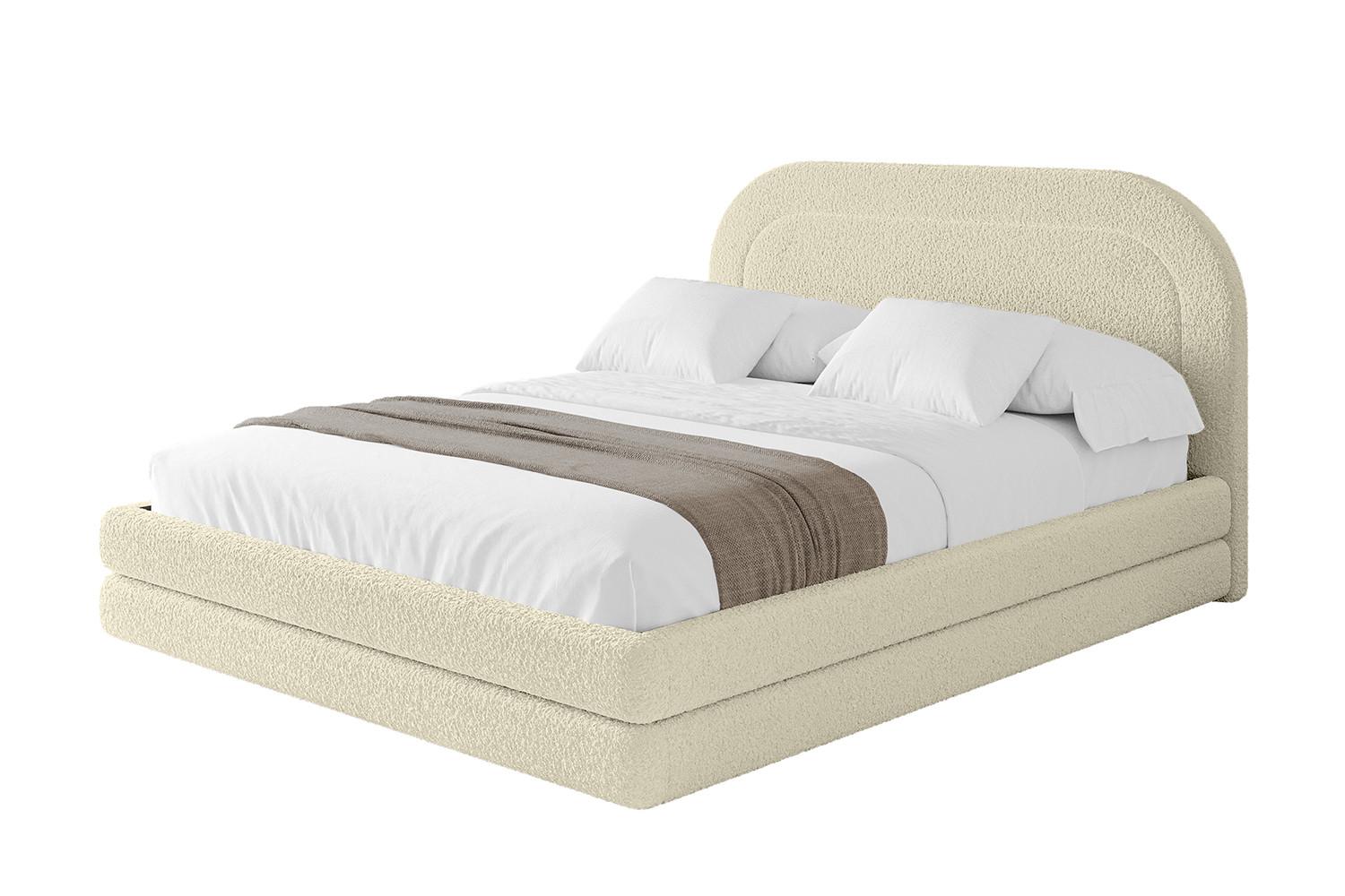 POLSTERBETT mit Bettkasten und Lattenrost, Bett mit Matratze H3/H4 - LERIS 180x200 Beige - Taupe, Holzwerkstoff/Textil (180/200cm) - ALTDECOR