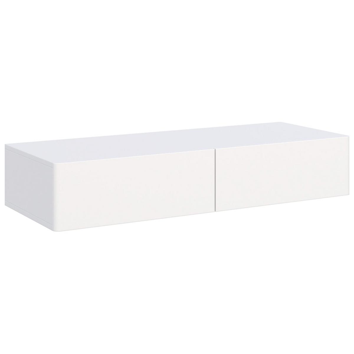 WANDKONSOLE Olio WEISS 110 CM - Weiß, Holzwerkstoff (110/17/41.6cm) - Selsey