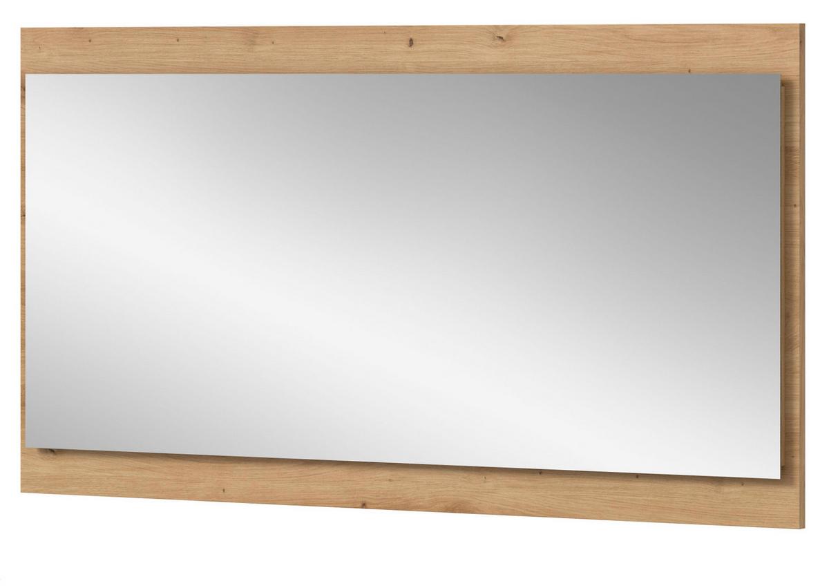 GARDEROBENSPIEGEL in Artisan Eiche, Wandspiegel 110 x 60 cm Borga - Eiche Artisan, Holzwerkstoff (110/60/6cm) - Inn.Furn