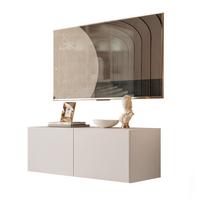 HÄNGESCHRANK TV-Möbel COLGANTE KASCHMIR 100 cm - Kaschmir, Holzwerkstoff (100/36/40cm) - Lookway