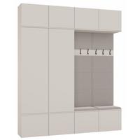GARDEROBENSCHRANK modern, Schrank Set Kleiderschrank - Schuhschrank Kaschmir 200/238/35 - Kaschmir, Holzwerkstoff (200/238/35cm) - RAUMHIRSCH FURNITURE