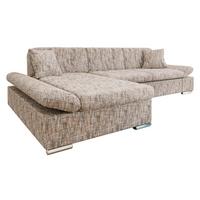 ECKSOFA Montana Premium, Seite: Links - Cappuccino, Holz/Textil (278/161cm) - MIRJAN24