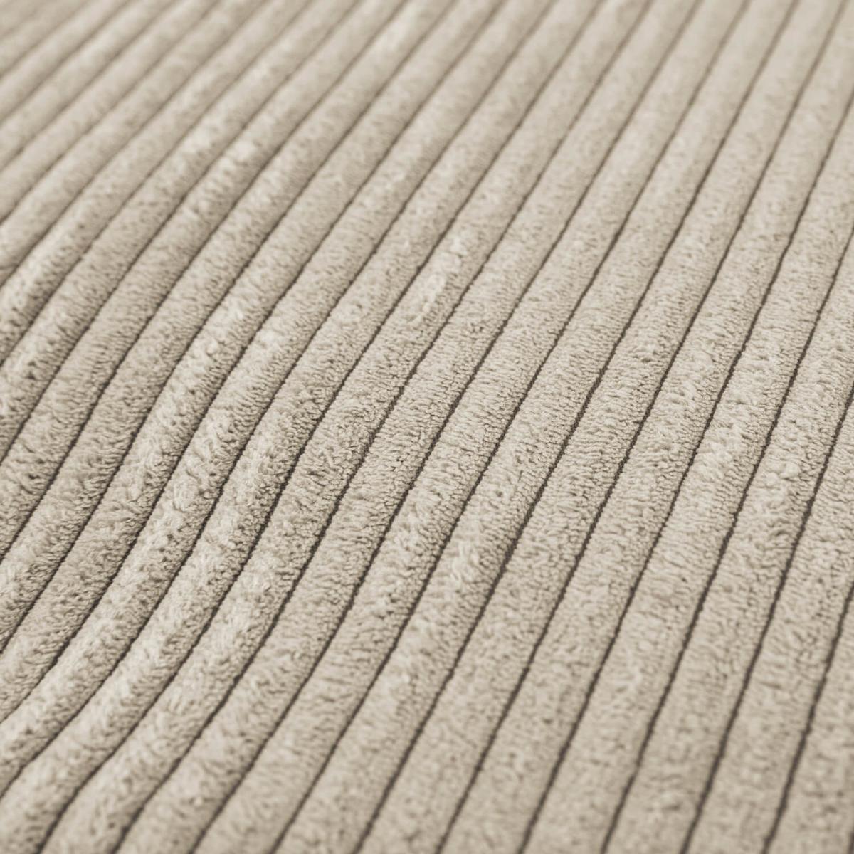 POUF Cord Der Faule Lenz - Beige, Textil (50/30/50cm) - Mokebo