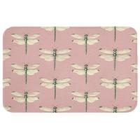 WC-VORLEGER Lillibells - Muster - Rosa Toilettenteppich 80x50 cm - Rosa, Textil (80/1cm) - OnlyWow