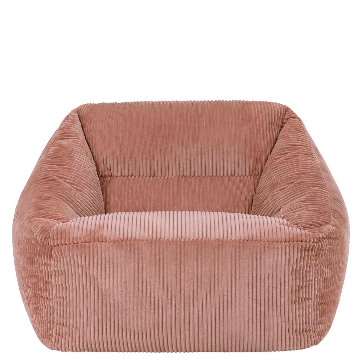 SITZSACK Cord Sessel Natalia - Pink, Textil (97/73/84cm) - icon