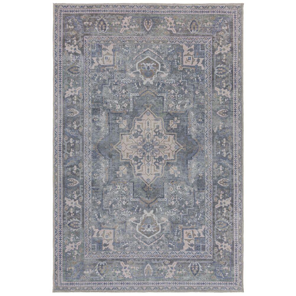 TEPPICH Waschbar HALD, klassisch im Vintage-Stil, Türkis, 160 x 230 cm - Blau, Textil (230/160cm) - KADIMA DESIGN