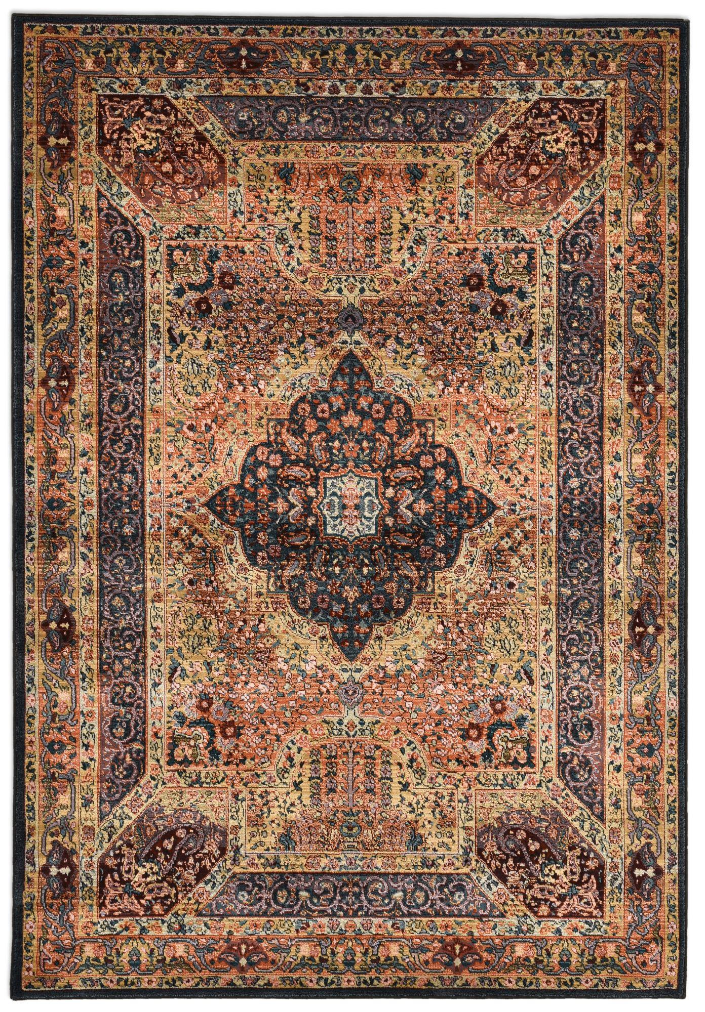 WEBTEPPICH Gabiro 190 68x135 cm - Multicolor, Textil (68/135cm) - THEKO