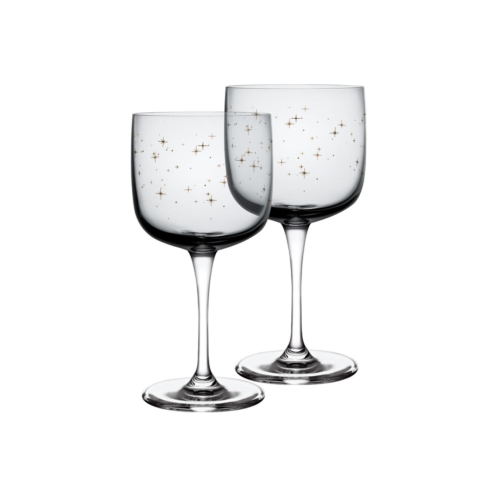 WEINKELCHE Winter Glow grau 270 ml 2er Set - Grau, Glas (0.27L) - like.Villeroy & Boch