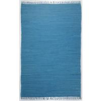 FLECKERLTEPPICH Chindi 70x140 cm - Türkis, Textil (70/140cm) - Rug and Roll