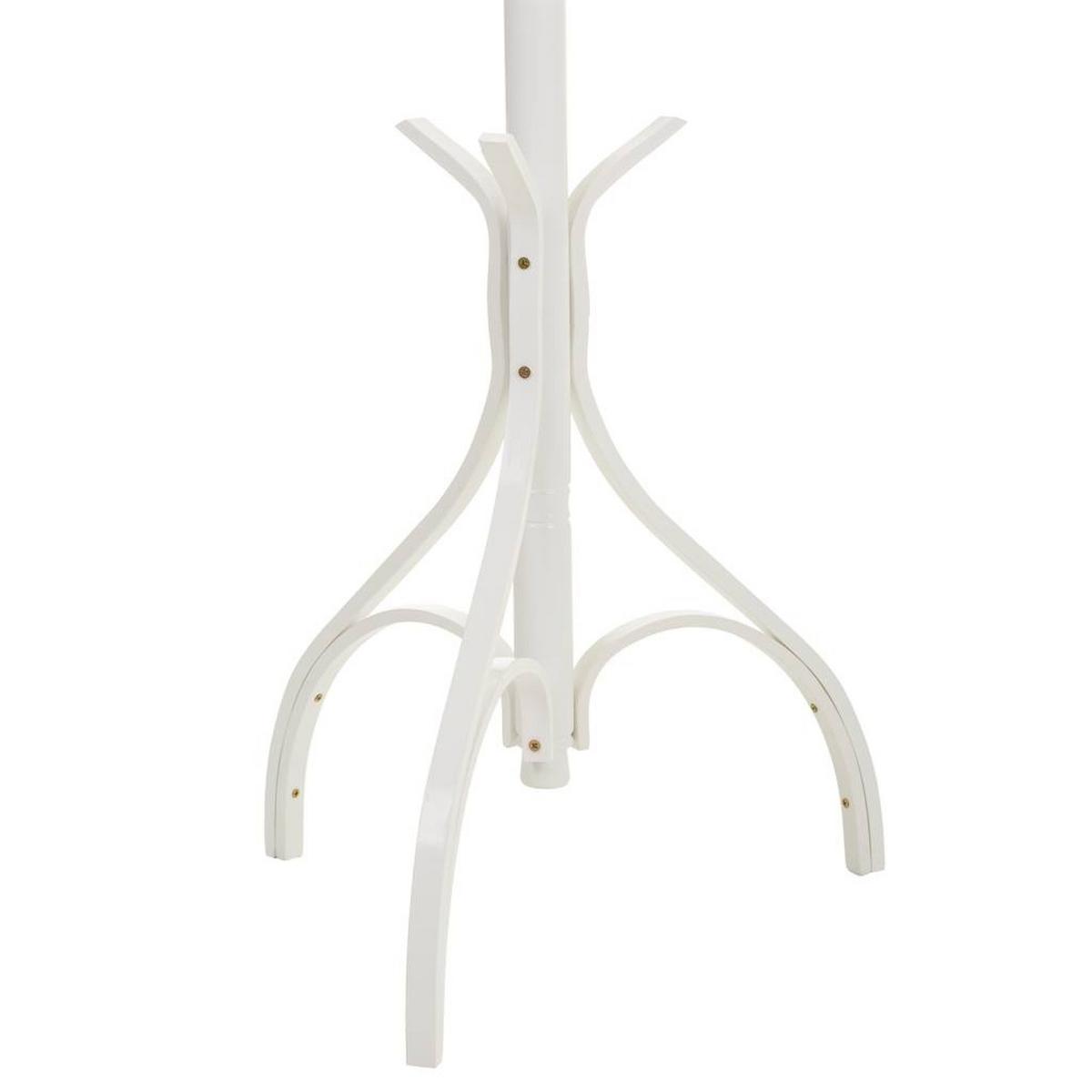 GARDEROBE aus holz 45x45x182cm - Weiß, Holz (45/182/45cm) - Wanderlust