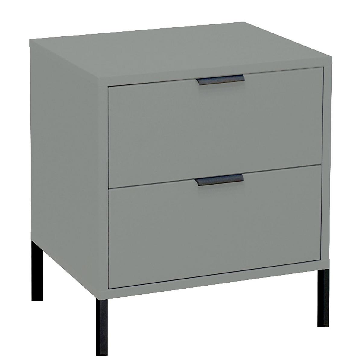 KOMMODE Erna 51x45x62 Pinie Green matt Lack - Grün, Holzwerkstoff (51/62/45cm) - 58aufmkessel